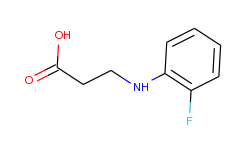 N-(2-FLUOROPHENYL)-3-AMINOPROPIONIC ACID