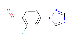 2-Fluoro-4-(1H-1,2,4-triazol-1-yl)benzaldehyde