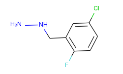 2-fluoro-5-chlorobenzylhydrazine