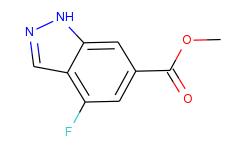 METHYL 4-FLUORO-1H-INDAZOLE-6-CARBOXYLATE