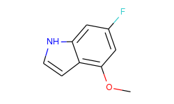 1H-​Indole, 6-​fluoro-​4-​methoxy-