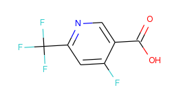 4-fluoro-6-(trifluoromethyl)nicotinic acid