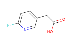 3-Pyridineacetic acid, 6-fluoro-