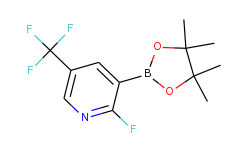 2-FLUORO-5-(TRIFLUOROMETHYL)-PYRIDINE-3-BORONIC ACID PINACOL ESTER