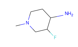 3-fluoro-1-methylpiperidin-4-amine