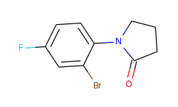 1-(2-Bromo-4-fluorophenyl)pyrrolidin-2-one