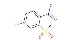 4-Fluoro-2-(methylsulfonyl)nitrobenzene