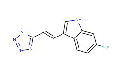 (E)-3-(2-(1H-Tetrazol-5-yl)vinyl)-6-fluoro-1H-indole