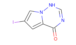 6-Iodopyrrolo[2,1-f][1,2,4]triazin-4(1H)-one