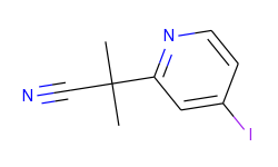 2-(4-Iodopyridin-2-yl)-2-methylpropanenitrile