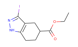 ethyl 3-iodo-4,5,6,7-tetrahydro-1H-indazole-5-carboxylate