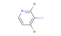 2,4-Dibromo-3-iodopyridine