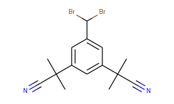 α,α,α',α'-Tetramethyl-5-(dibromomethyl)-1,3-benzenediacetonitrile