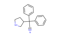 α,α-Diphenyl-3-pyrrolidineacetonitrile