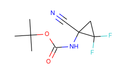 tert-Butyl (1-cyano-2,2-difluorocyclopropyl)carbamate