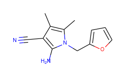 2-amino-1-(2-furylmethyl)-4,5-dimethyl-1H-pyrrole-3-carbonitrile