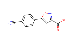 5-(4-Cyanophenyl)isoxazole-3-carboxylic Acid