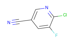 6-Chloro-5-fluoronicotinonitrile