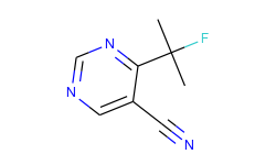 4-(2-Fluoro-2-propyl)pyrimidine-5-carbonitrile