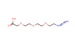 11-Azido-3,6,9-trioxaundecanoic Acid