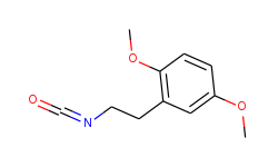 2-(2-isocyanatoethyl)-1,4-dimethoxybenzene