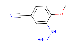 3-hydrazinyl-4-methoxyBenzonitrile