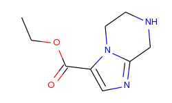 Imidazo[1,​2-​a]​pyrazine-​3-​carboxylic acid, 5,​6,​7,​8-​tetrahydro-​, ethyl ester