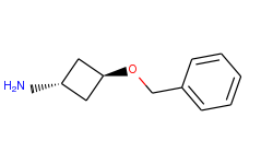 trans-3-(Benzyloxy)-cyclobutyl amine