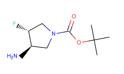 TERT-BUTYL (3R,4R)-3-AMINO-4-FLUOROPYRROLIDINE-1-CARBOXYLATE