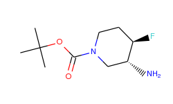 (3r,4r)-rel-3-amino-1-boc-4-fluoropiperidine