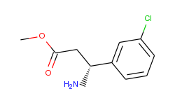 METHYL (3R)-3-AMINO-3-(3-CHLOROPHENYL)PROPANOATE