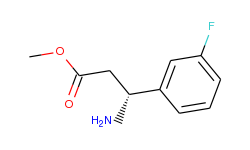 METHYL (3R)-3-AMINO-3-(3-FLUOROPHENYL)PROPANOATE