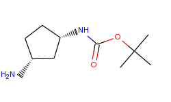 (1S,​3R)​-​3-​Amino-​1-​(Boc-​amino)​cyclopentane