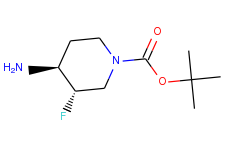 (3S,4S)-tert-Butyl 4-amino-3-fluoropiperidine-1-carboxylate