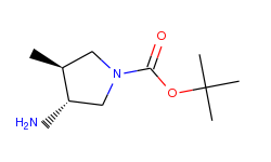 tert-butyl (3R,4S)-3-amino-4-methylpyrrolidine-1-carboxylate