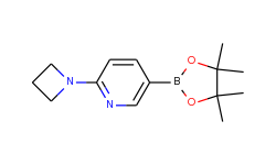 2-azetidin-1-yl-5-(4,4,5,5-tetramethyl-[1,3,2]dioxaborolan-2-yl)pyridine