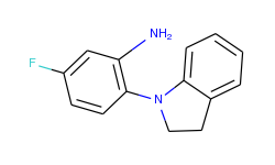 2-(2,3-Dihydro-1H-indol-1-yl)-5-fluorophenylamine