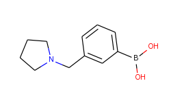 (3-(pyrrolidin-1-ylmethyl)phenyl)boronic acid