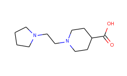 4-Piperidinecarboxylic acid, 1-[2-(1-pyrrolidinyl)ethyl]-