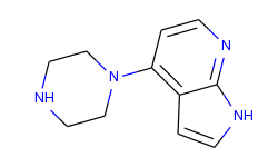 1H-Pyrrolo[2,3-b]pyridine, 4-(1-piperazinyl)-