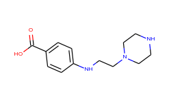 Benzoic acid, 4-[[2-(1-piperazinyl)ethyl]amino]-