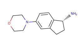 (1R)​-​5-​Morpholin-​4-​ylindanylamine