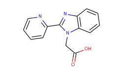 (2-pyridin-2-yl-1H-benzimidazol-1-yl)acetic acid