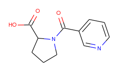 1-(Pyridin-3-ylcarbonyl)pyrrolidine-2-carboxylic acid