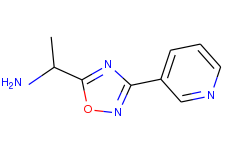 1-(3-PYRIDIN-3-YL-1,2,4-OXADIAZOL-5-YL)ETHANAMINE