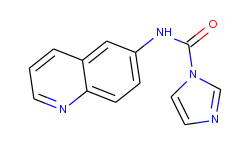 N-​(quinolin-​6-​yl)​-​1H-​imidazole-​1-​carboxamide