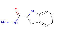 1H-Indole-2-carboxylic acid, 2,3-dihydro-, hydrazide