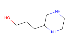 3-(piperazin-2-yl)propan-1-ol