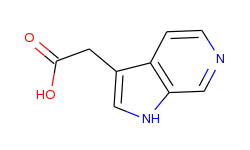 2-(1H-PYRROLO[2,3-C]PYRIDIN-3-YL)ACETIC　ACID