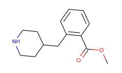 methyl 2-(piperidin-4-ylmethyl)benzoate